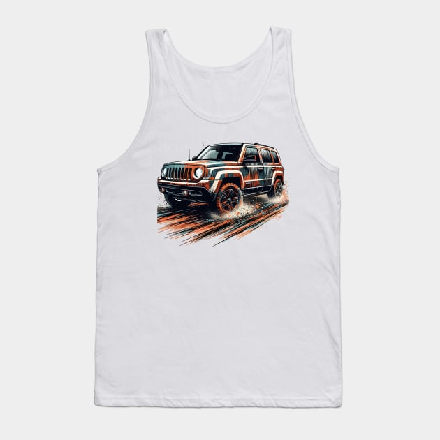 Jeep Patriot Tank Top by Vehicles-Art